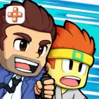The famous publisher Halfbrick Studios made Battle Racing Stars, a racing game with lots of action and famous characters.
