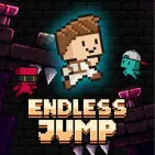 Are you ready to start Endless Jump, a simple but fun game where your goal is to jump as high as you can and get high scores? Grab items, get your best score ever, and play now to master your amazing jumps and wall bounces.