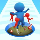Epic Hole Runner is a casual game blending the runner/obstacle course genre with 