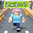 Math Runner is a casual game combining the 