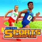 A retro sports arcade game with skill-based athletic challenges and competitive events is called Retro Sports Champion. 