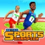 A retro sports arcade game with skill-based athletic challenges and competitive events is called Retro Sports Champion. 