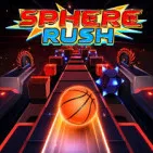 It came out on July 13, 2026, from Azgames.io. In the simple ball-rolling game Sphere Rush, you have to guide a sphere across flying tracks without letting it fall off.
There are 38 levels, and you have to beat all of them. You can take it easy in some, but as you play, surprises like narrow paths, moving platforms, and more show up. One small mistake is usually enough to send you back to the ground and make you try again.