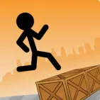 Stickman Run is a game that tests your speed and skills. You will be in a fierce race in this game as a stickman character, and you will have to get past a number of risky obstacles.