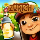 Run endlessly in Subway Surfers Zurich—a colorful World Tour with a stunning Zurich cityscape, hoverboards & unique characters, experience it live on your browser for free.