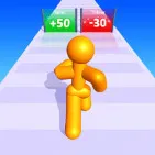 Tall Man Run is a casual runner game published by Supersonic Studios. The main objective is to guide your character through mathematical gates to maximize height and width before facing a boss at the end of the track.