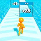 TallMan Run is a brisk casual running game that combines rapid reflexes with amusing size-altering features.
