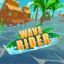 Wave Rider is a casual, infinite surfing game that immerses players in a high-velocity racing challenge: maneuver your surfboards or jet skis to navigate waves and evade obstacles, with the objective of achieving the most distance possible.