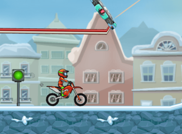 How to play Moto X3M 4 Winter online