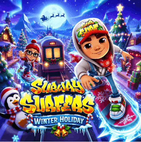 Play Subway Surfers Winter Holiday free